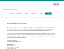 Tablet Screenshot of congoleumtrust.com